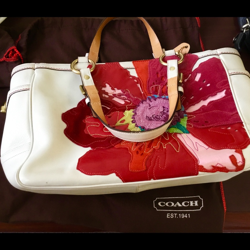 Coach mini tote